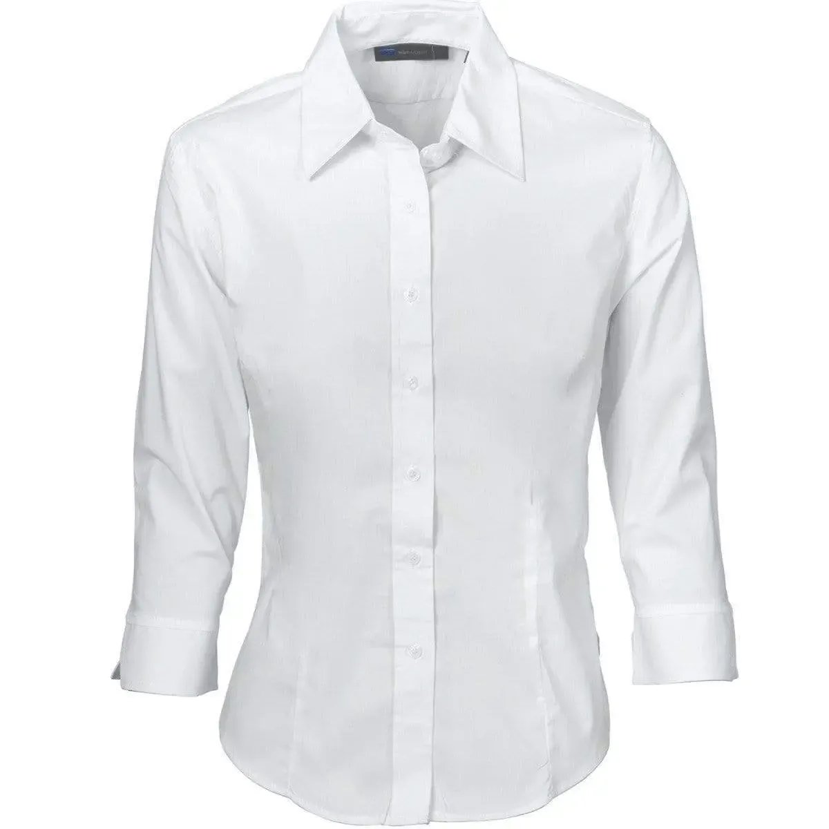 DNC WORKWEAR Women's Polyester 3/4 Sleeve Cotton Shirt 4203